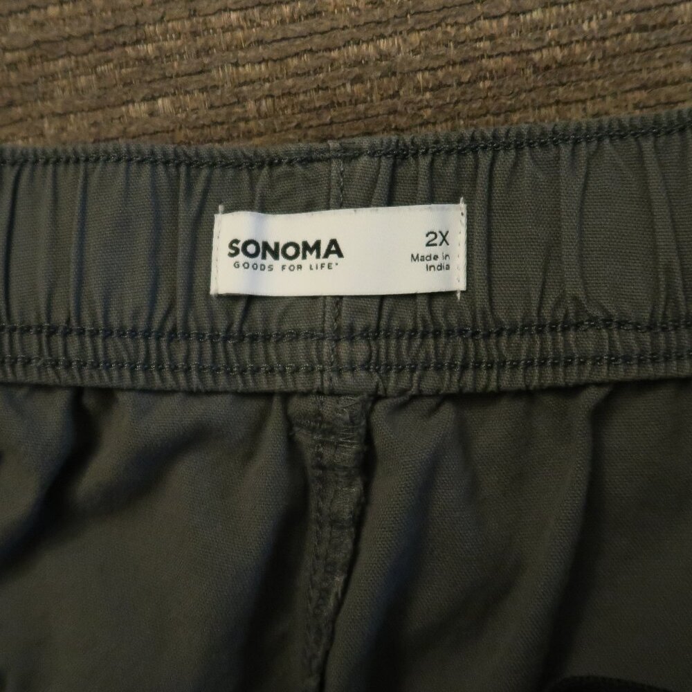 Plus Size Utility Bermuda Shorts View 4